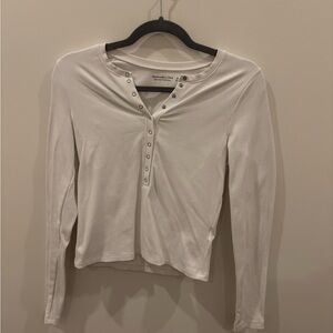 Abercrombie Fitted Polo Button Down Shirt